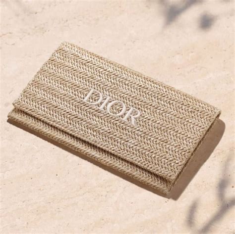 dior rattan|christian dior clutch.